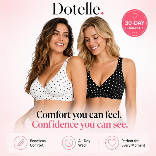 Dotelle CloudLift™ Polka-Dot Comfort Bra