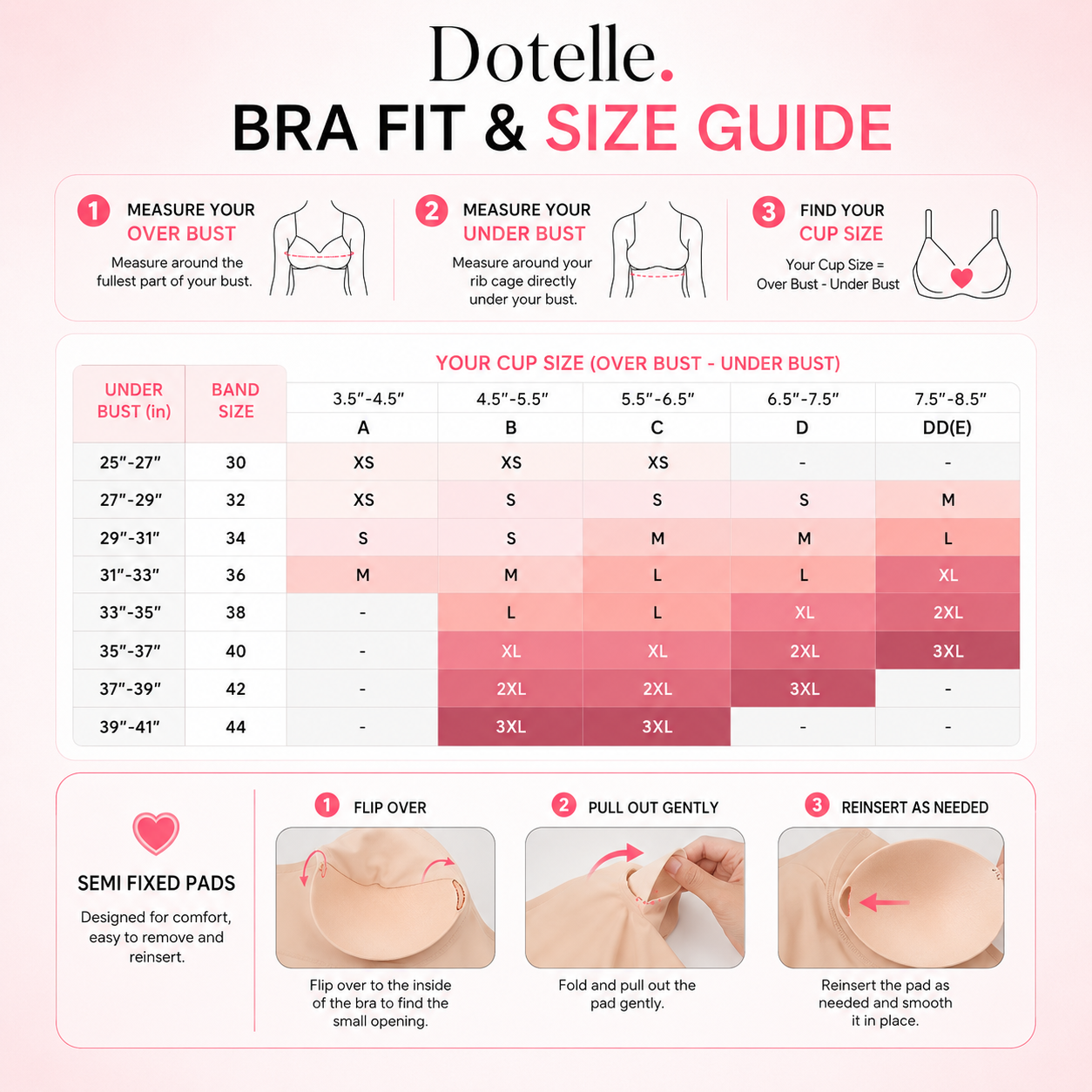 Dotelle CloudLift™ Polka-Dot Comfort Bra